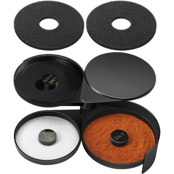 3 tier margarita salt rimmer set cocktail sugar lime bar tool drink garnish - Picture 1 of 7